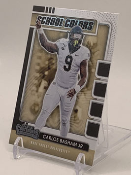 Carlos Basham Jr. (Wake Forrest/ Bills) 2021 Contenders School Colors #8