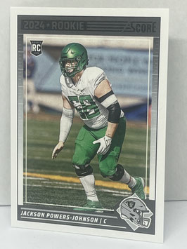 Jackson Powers-Johnson (Oregon/ Raiders) 2024 Score #321
