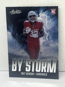 Trey Benson (Cardinals) 2024 Absolute By Storm #BS-TBN