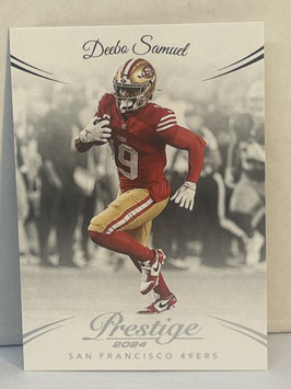 Deebo Samuel (49ers) 2024 Prestige #259