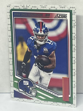 Wan'Dale Robinson (Giants) 2025 Score Scorecard #166