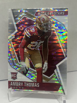 Ambry Thomas (49ers) 2021 Rookies & Stars Pulsar Prizm #196