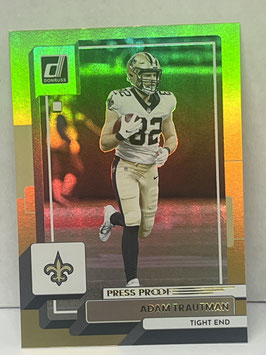 Adam Trautman (Saints) 2022 Donruss Press Proof Premium #245