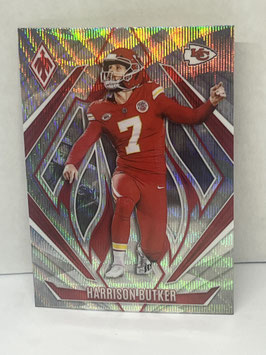 Harrison Butker (Chiefs) 2024 Phoenix Silver Wave Prizm #66