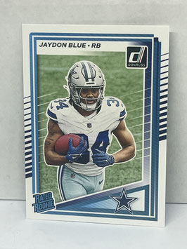 Jaydon Blue (Cowboys) 2025 Donruss Rated Rookie #308
