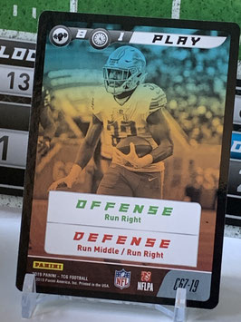 Play: Kerryon Johnson (Lions) 2019 Panini FIVE TCG C67