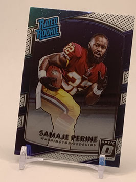 Samaje Perine (Redskins) 2017 Donruss Optic Rated Rookie #156