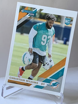 Christian Wilkins (Dolphins) 2019 Donruss #255