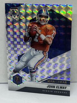 John Elway (Broncos) 2021 Mosaic MoY Silver Mosaic Prizm #279