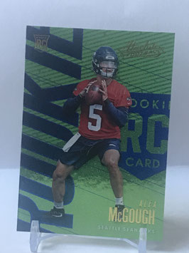 Alex McGough (Seahawks) 2018 Panini Absolute Spectrum Blue #10