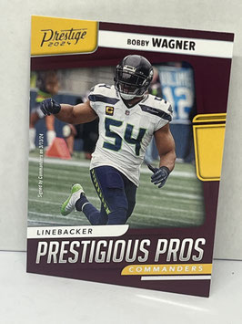 Bobby Wagner (Commanders) 2024 Prestige Prestigious Pros #PP-BWR