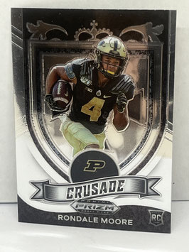 Rondale Moore (Purdue/ Cardinals) 2021 Prizm Draft Crusade #171