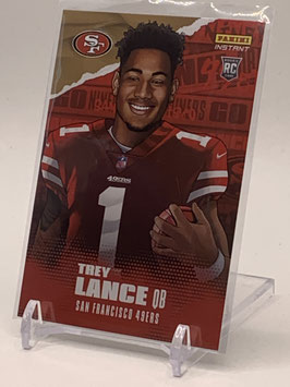 Trey Lance (49ers) 2021 Panini Instant Illustrated Series #IS-TL