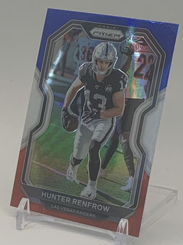 Hunter Renfrow (Raiders) 2020 Prizm Red White Blue Prizm #134