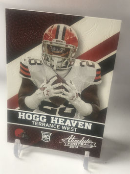 Terrance West (Browns) 2014 Panini Absolute Hogg Heaven #2