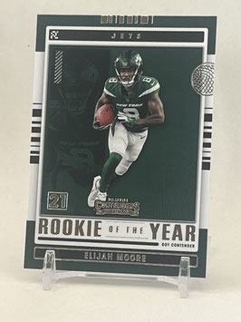 Elijah Moore (Jets) 2021 Contenders Rookie of the Year #ROY-EMO