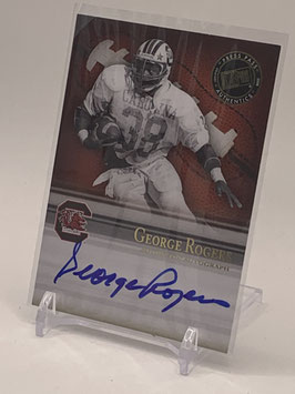 George Rogers (North Carolina/ Redskins) 2008 Press Pass Legends Bowl Edition Semester Signatures Autograph #SS-GR