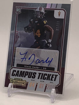 Frank Darby (Arizona State/ Falcons) 2021 Contenders Draft Picks Campus Ticket #133