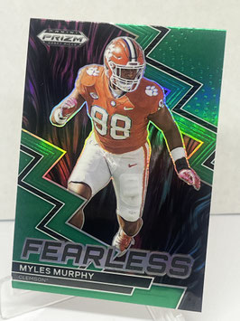 Myles Murphy (Clemson/ Bengals) 2023 Prizm Draft Picks Green Prizm #129