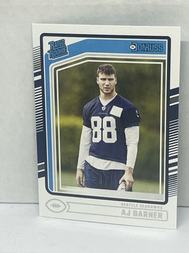 AJ Barner (Seahawks) 2024 Donruss Rated Rookie #367