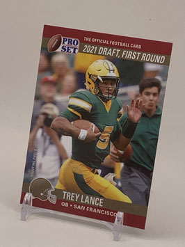 Trey Lance (NDSU/ 49ers) 2021 Leaf Pro Set Draft Day #PSDD3