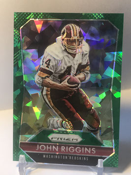 John Riggins (Redskins) 2015 Panini Prizm Green Crystal Prizms #44