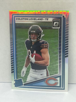 Colston Loveland (Bears) 2025 Donruss Donruss Optic Rated Rookie Holo Silver Preview #310