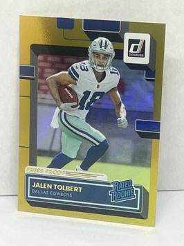 Jalen Tolbert (Cowboys) 2022 Panini Donruss Press Proof Premium #331