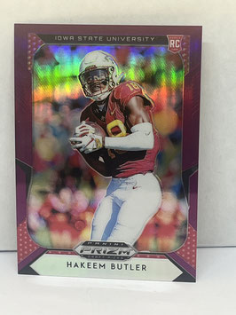 Hakeem Butler (Iowa State/ Cardinals) 2019 Prizm Draft Purple Prizm #123