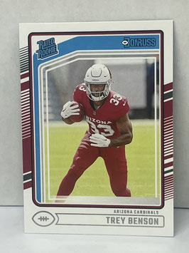 Trey Benson (Cardinals) 2024 Donruss Rated Rookie #326