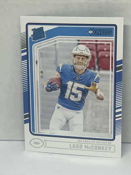 Ladd McConkey (Chargers) 2024 Donruss Rated Rookie #328
