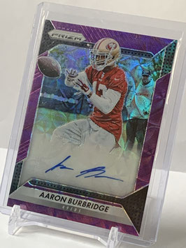 Aaron Burbridge (49ers) 2016 Prizm Rookie Autograph Purple Scope #RA-ABG