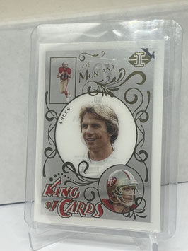 Joe Montana (49ers) 2022 Illusions King of Cards #KC.16