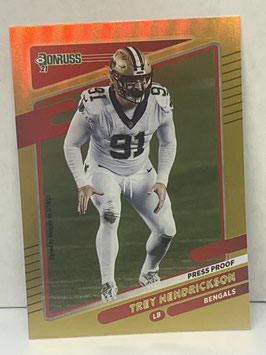 Trey Hendrickson (Saints) 2021 Donruss Press Proof Premium #100