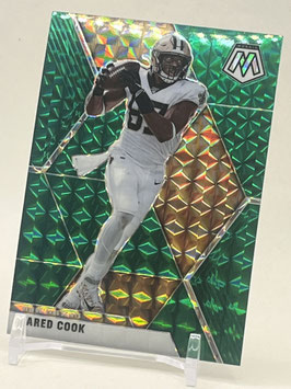 Jared Cook (Saints) 2020 Mosaic Green Camo Prizm #145