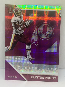 Clinton Portis (Redskins) 2016 Unparalleled Purple #83