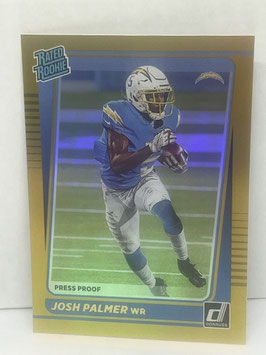 Josh Palmer (Chargers) 2021 Donruss Press Proof Premium Rated Rookie #277