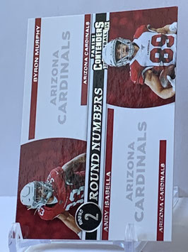 Byron Murphy/ Andy Isabella (Cardinals) 2019 Contenders Round Numbers #RN-MI