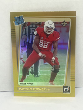 Payton Turner (Saints) 2021 Donruss Premium Rated Rookie #342