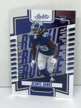Deonte Banks (Giants) 2023 Absolute Blue #156