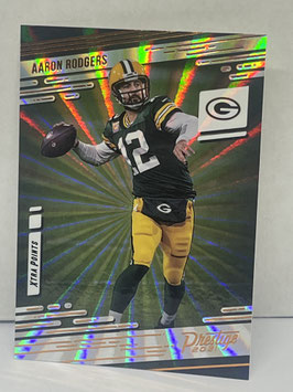 Aaron Rodgers (Packers) 2021 Prestige Xtra-Points Sunburst #104