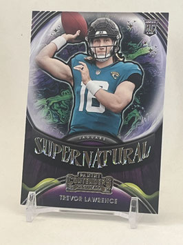 Trevor Lawrence (Jaguars) 2021 Contenders Supernatural #SN-TLR