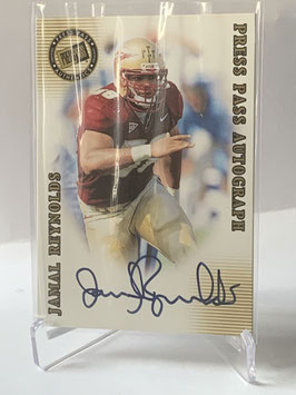 Jamal Reynolds (Florida State/ Packers) 2001 Press Pass SE Autographs #JARE