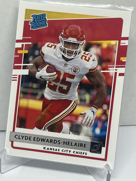 Clyde Edwards-Helaire (LSU/ Chiefs) 2020 Donruss Rated Rookie #321