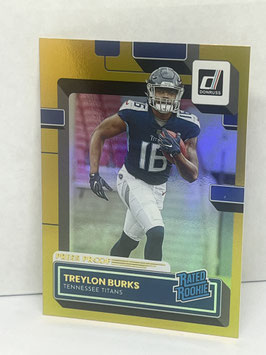 Treylon Burks (Titans) 2022 Donruss Premium Rated Rookie #312