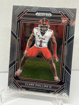 Clark Phillips III (Utah/ Falcons) 2023 Prizm Draft Picks #169