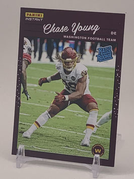 Chase Young (WFT) 2020 Panini Instant Rated Rookie #RR2