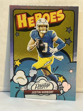 Justin Herbert (Chargers) 2024 Prestige Heroes #13