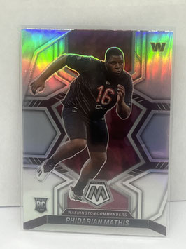 Phidarian Mathis (Commanders) 2022 Mosaic Silver Prizm #389