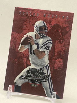 Peyton Manning (Colts) 1997 Playoff Contenders Rookie Stallions #6